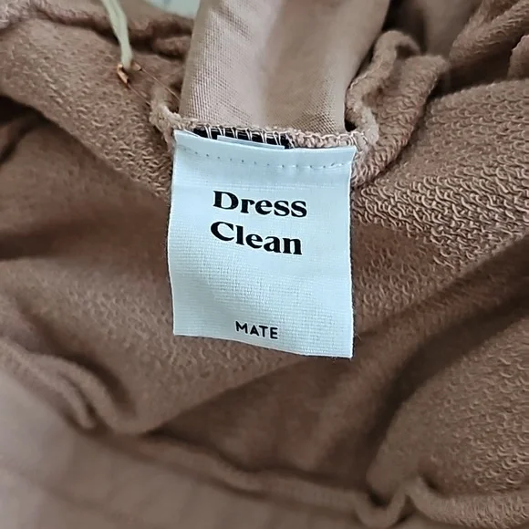 NWT'S MATE The Label Terry Classic Joggers - Picture 6 of 9